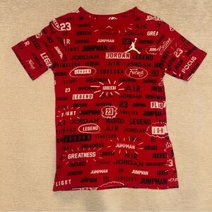 Jordan Tshirt Kids Size Large